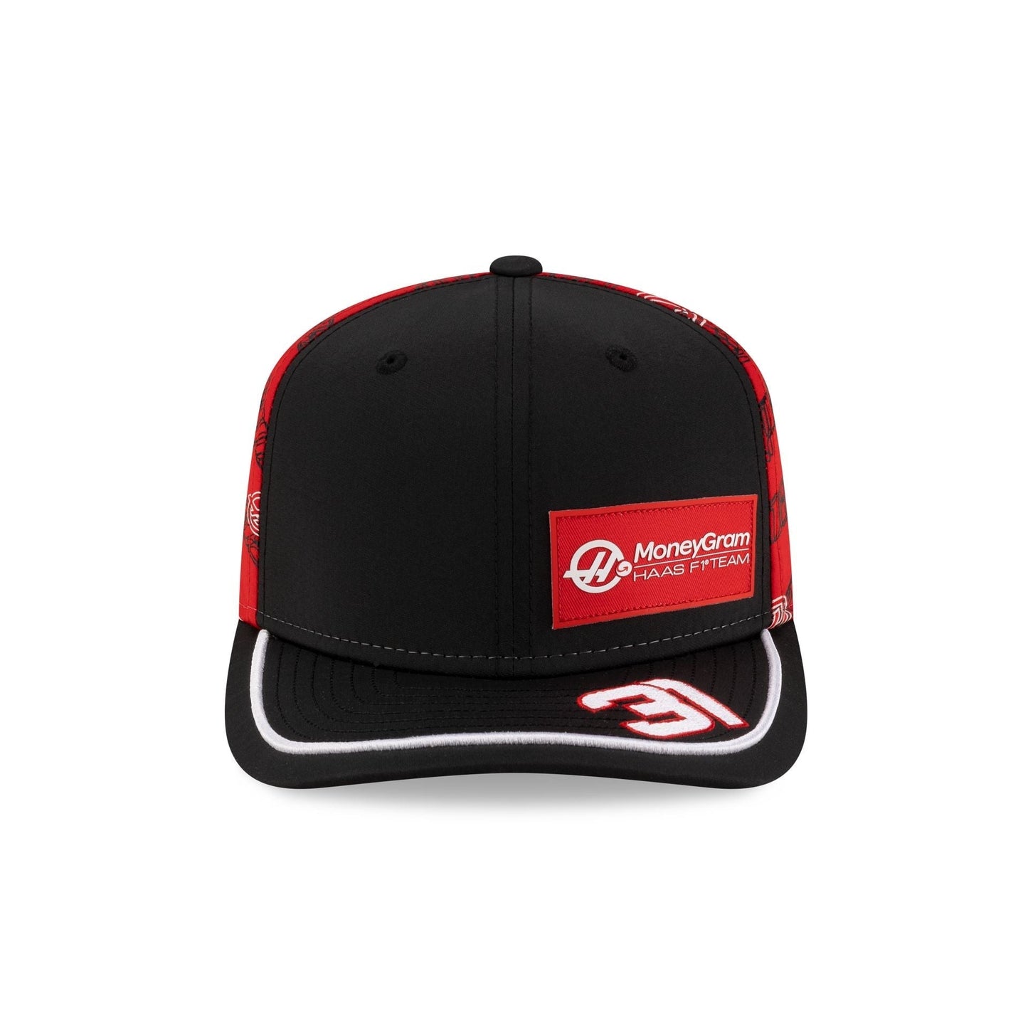 2025 Japan Race Special MoneyGram Haas F1 Team Esteban Ocon 9SEVENTY Stretch-Snap Hat