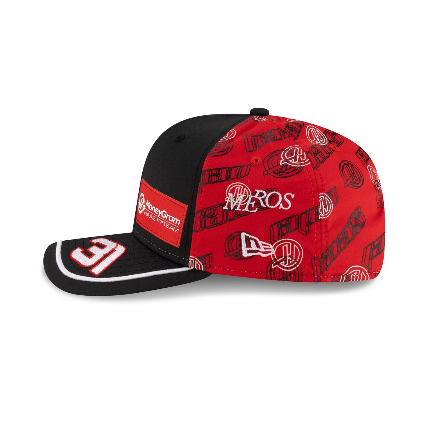 2025 Japan Race Special MoneyGram Haas F1 Team Esteban Ocon 9SEVENTY Stretch-Snap Hat