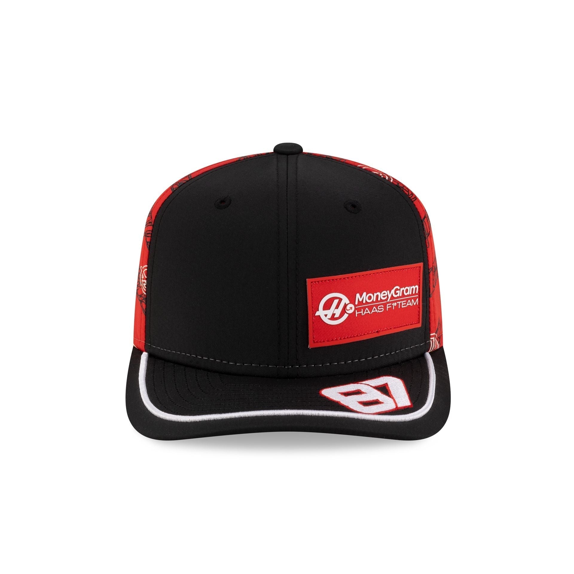 2025 Japan Race Special MoneyGram Haas F1 Team Oliver Bearman 9SEVENTY Stretch-Snap Hat