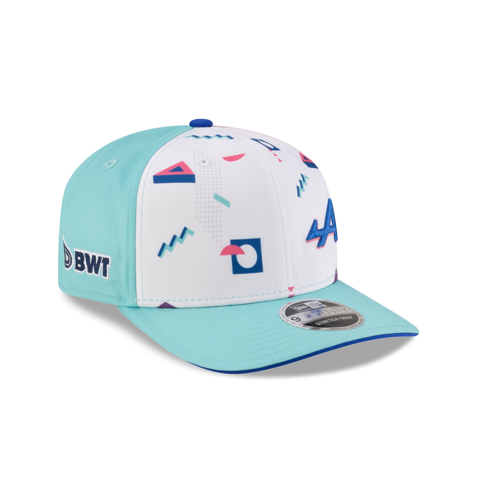 2025 Miami Race Special BWT Alpine F1 Team 9SEVENTY Stretch-Snap Hat