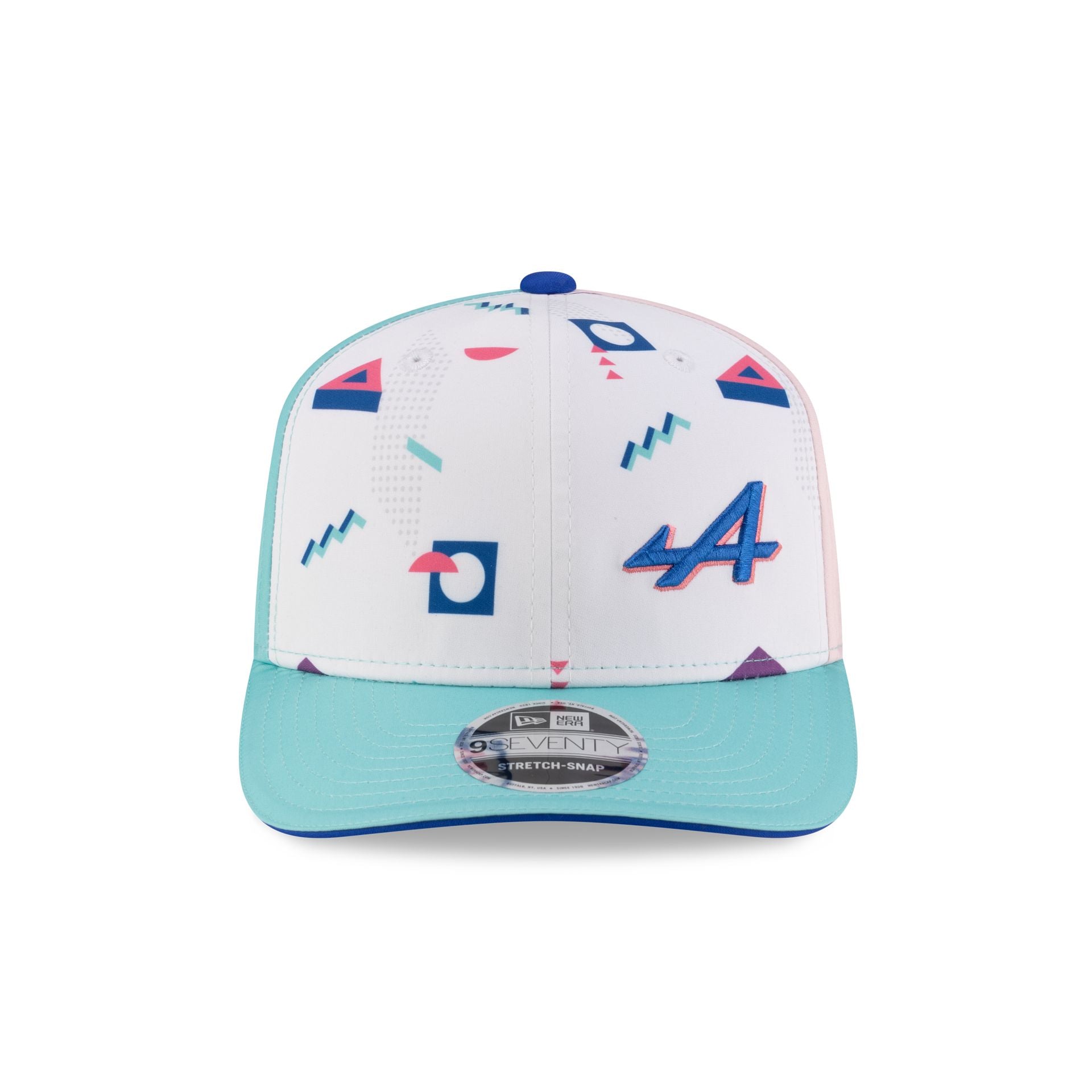 2025 Miami Race Special BWT Alpine F1 Team 9SEVENTY Stretch-Snap Hat